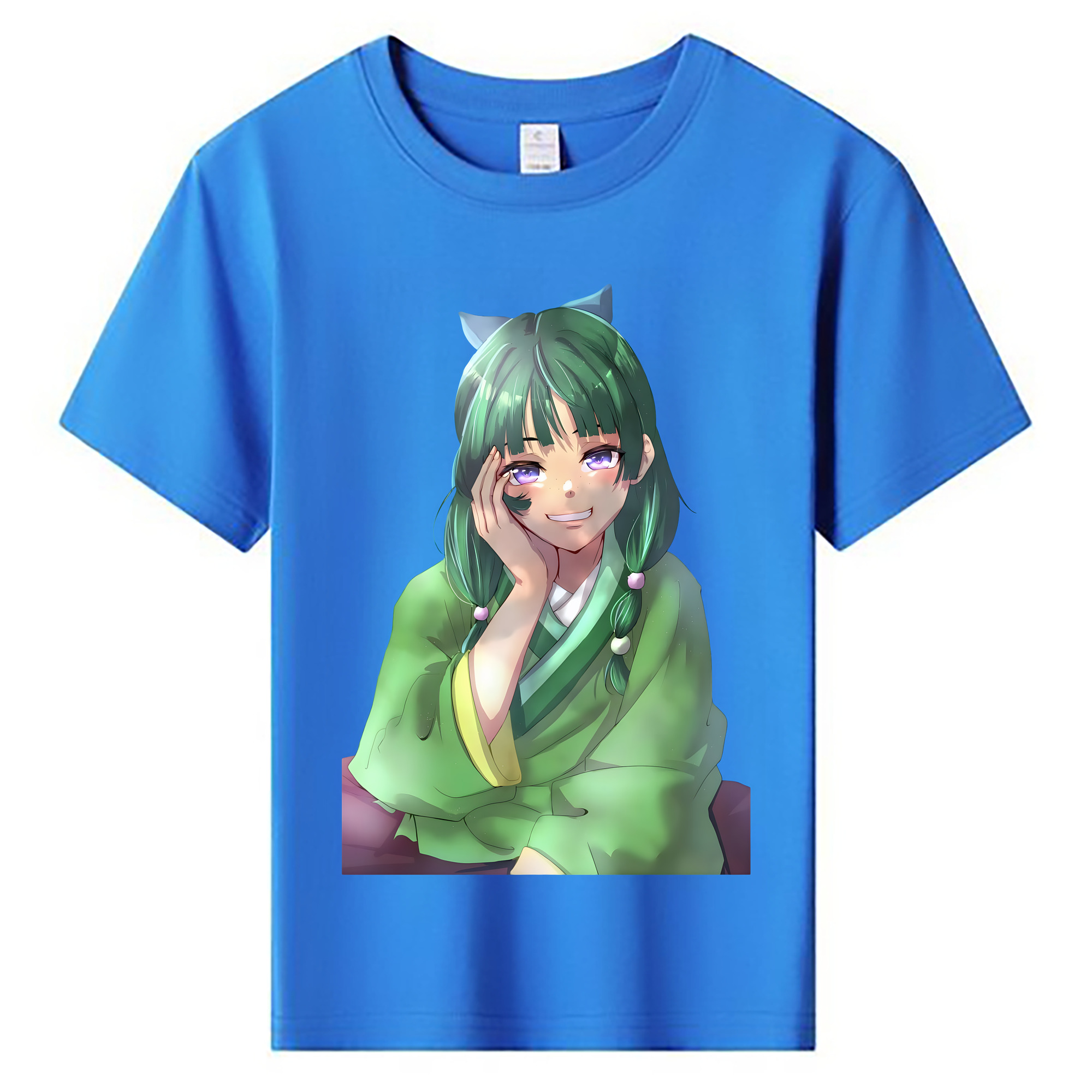 （画像用） 薬屋のひとりごと The Apothecary Diaries 綿100％キッズTシャツ（フロントプリント）